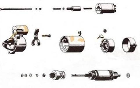 Osnovni djelovi elektropokretaca