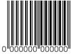 Primjer za EAN 13 bar kod