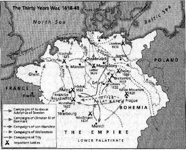 Mapa tridesetogodišnjeg rata