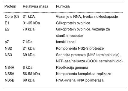 Proteini HCV